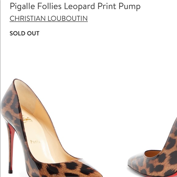 pigalle follies leopard